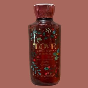 Bath and Body Works LOVE Cotton Candy Champagne Shower Gel
